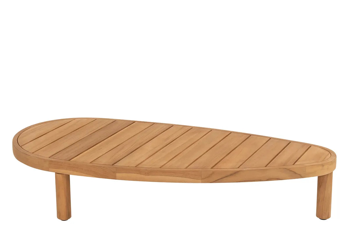 4 Seasons Outdoor | Finn Couchtisch 125 x 63 x 25 cm | Pebble
