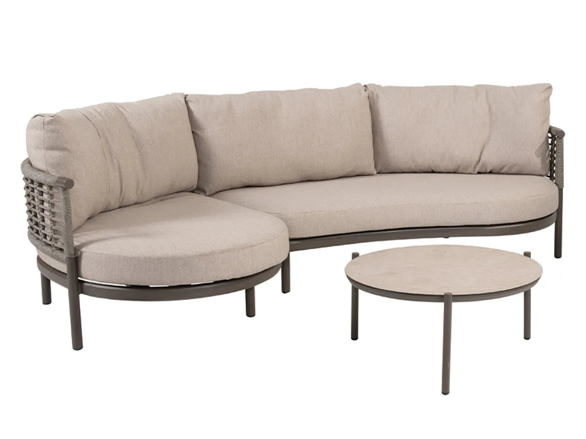 Taste by 4 Seasons | Puglia Ecksofa mit Kaffeetischen | Terre