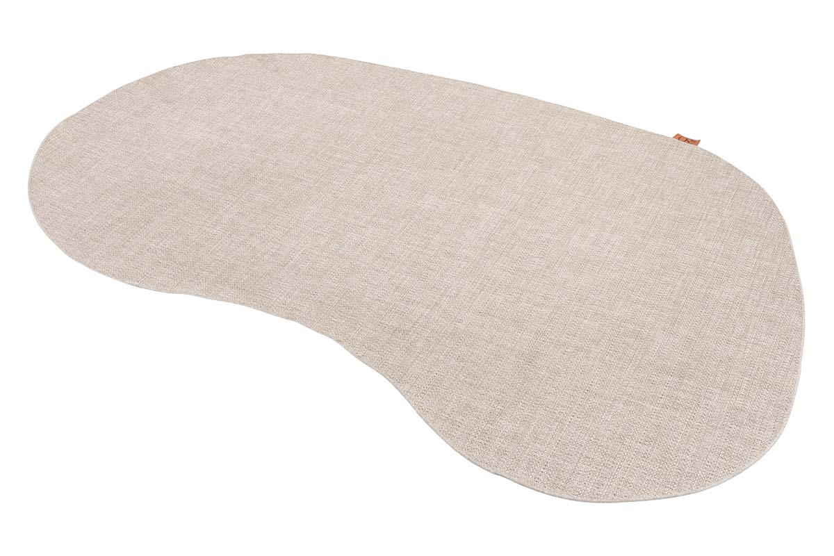 4 Seasons Outdoor | Outdoor Teppich Kidney 200 x 290 cm | Oyster