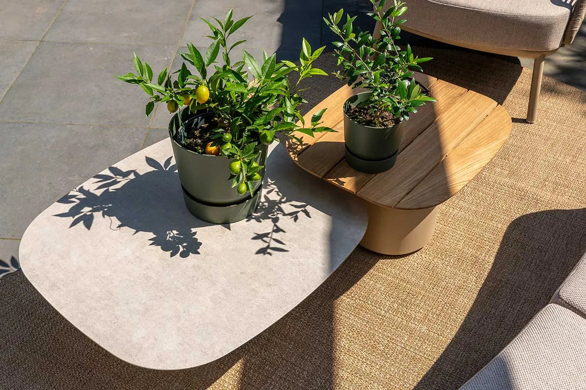 Taste by 4 Seasons | Puglia Loungeset mit Couchtischen | Latte