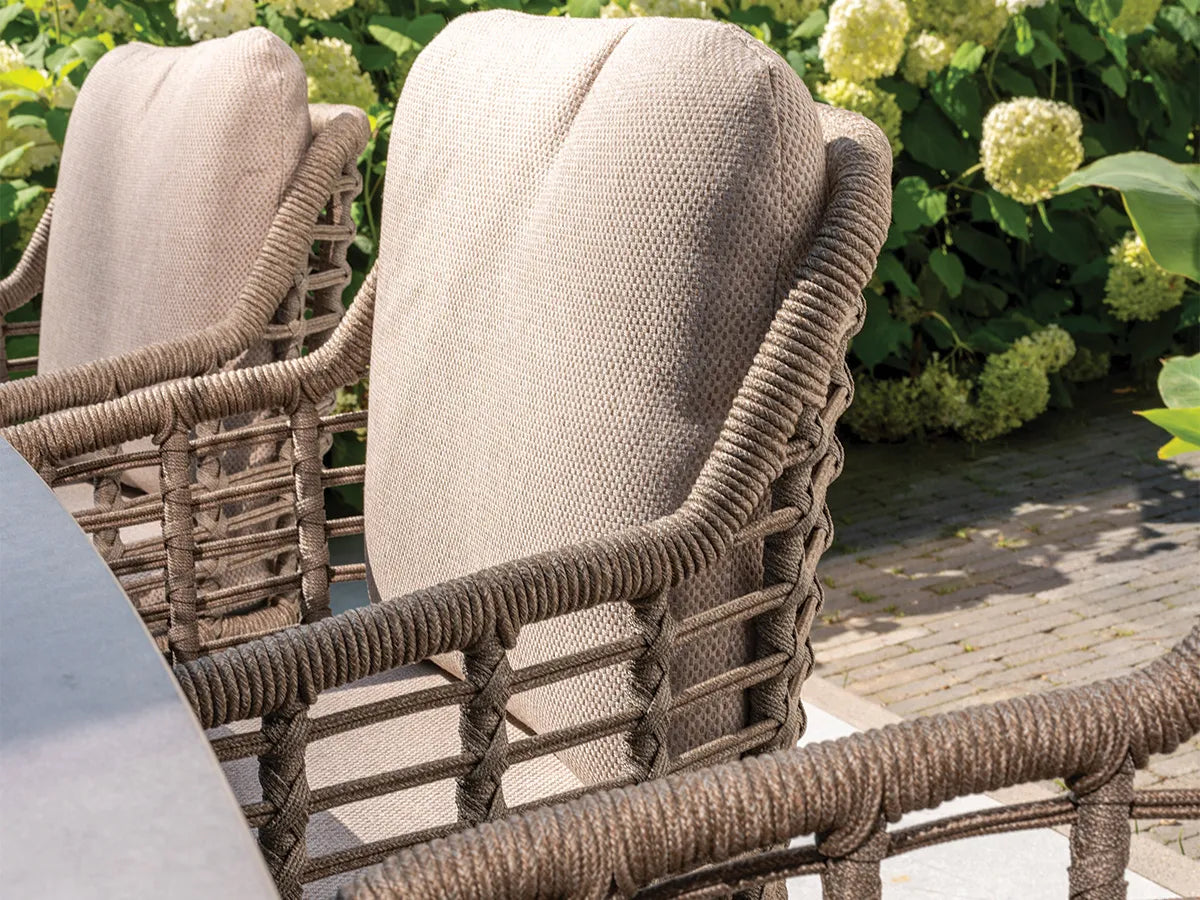 Taste by 4 Seasons | Puglia-Denia Gartenmöbel-Set | Latte