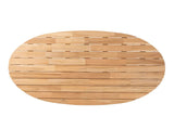 Taste by 4 Seasons | Prado Tafelblad Ellipsvorm 240 x 115 cm | Natural Teak