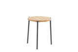 4 Seasons Outdoor | Yoga Beistelltisch Ø45 x 55(h) cm | Anthrazit